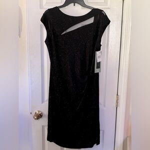 NWT Scarlett black glittered dress